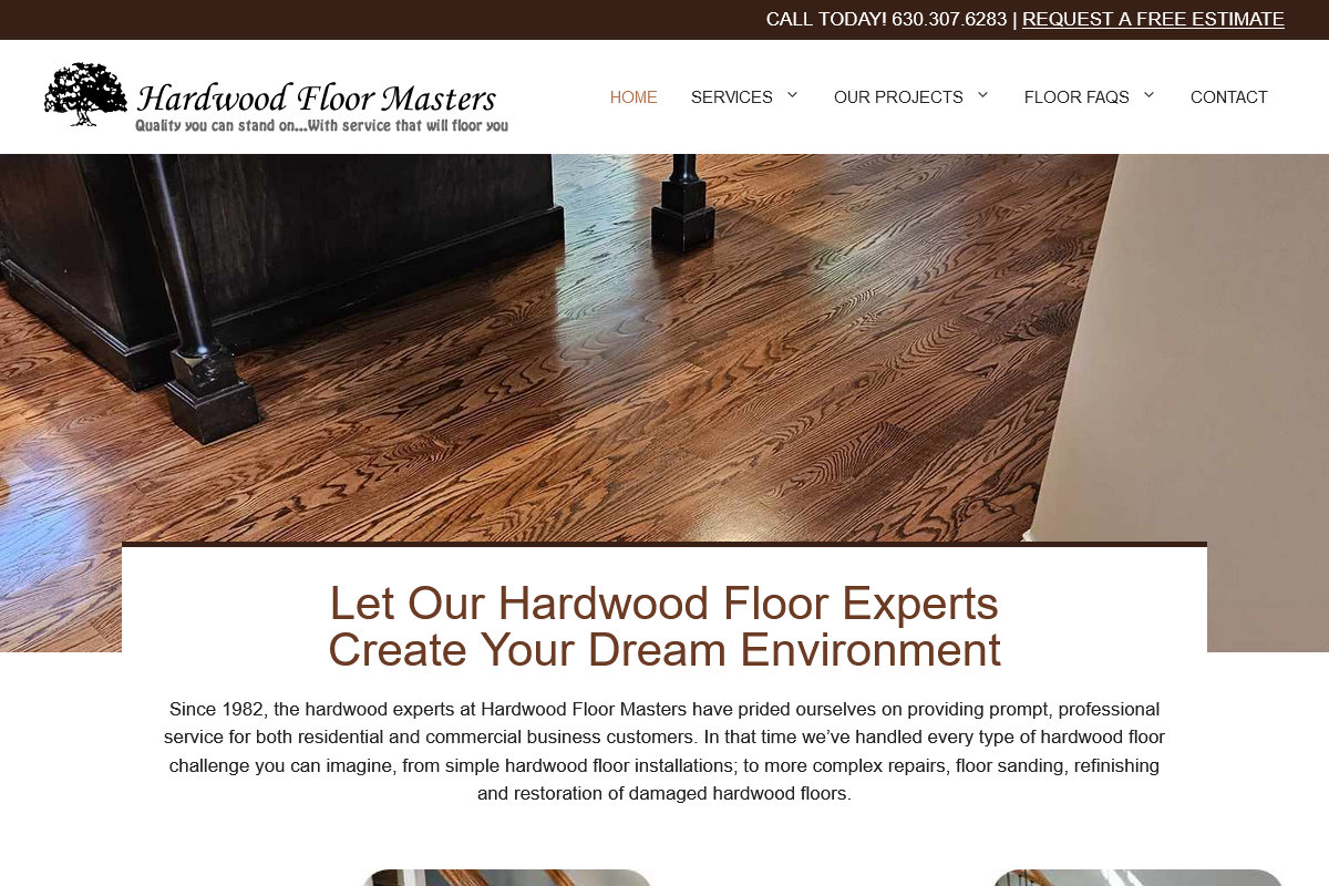 hardwood floor masters screenshot