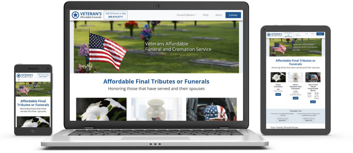 Veterans Affordable Funerals Samples